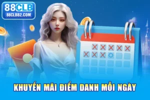 khuyến mãi điểm danh mỗi ngày