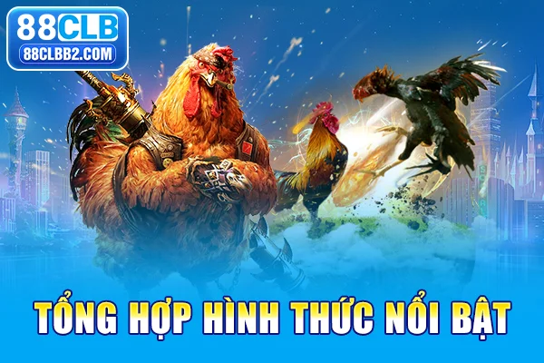 Tổng hợp hình thức đá gà nổi bật
